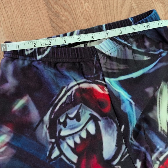 Mario Strikers Boo Ghost Stretch Yoga Pants Leggings Nintendo Gamercore Kawaii - Picture 4 of 5